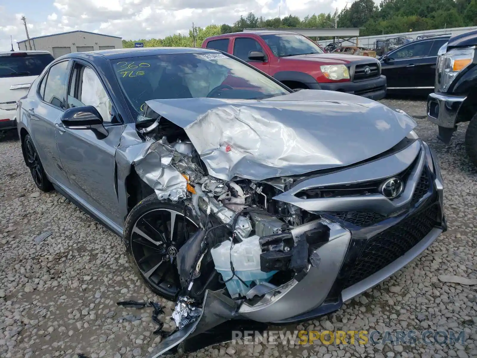 1 Photograph of a damaged car 4T1K61AK2LU391559 TOYOTA CAMRY 2020