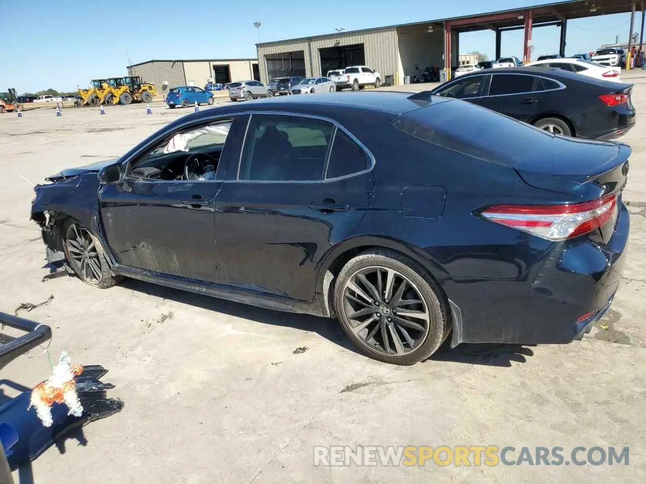 2 Photograph of a damaged car 4T1K61AK2LU500635 TOYOTA CAMRY 2020