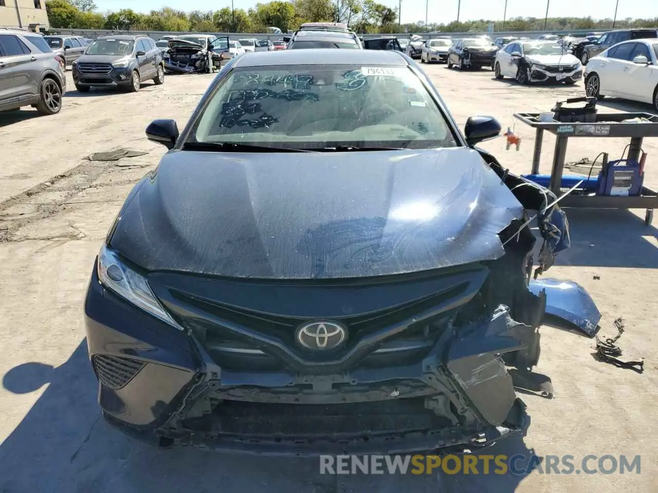 5 Photograph of a damaged car 4T1K61AK2LU500635 TOYOTA CAMRY 2020