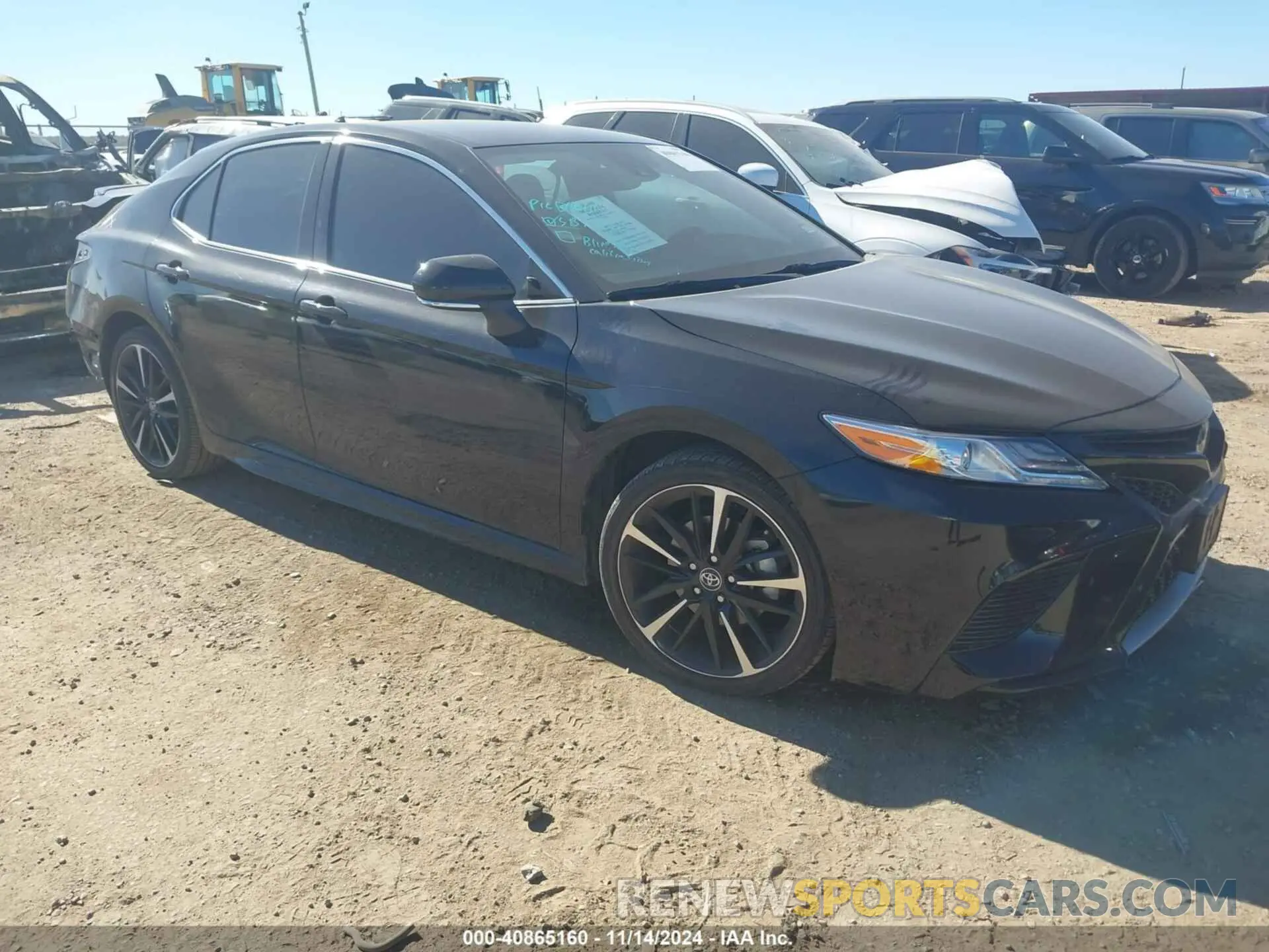 1 Photograph of a damaged car 4T1K61AK2LU879068 TOYOTA CAMRY 2020