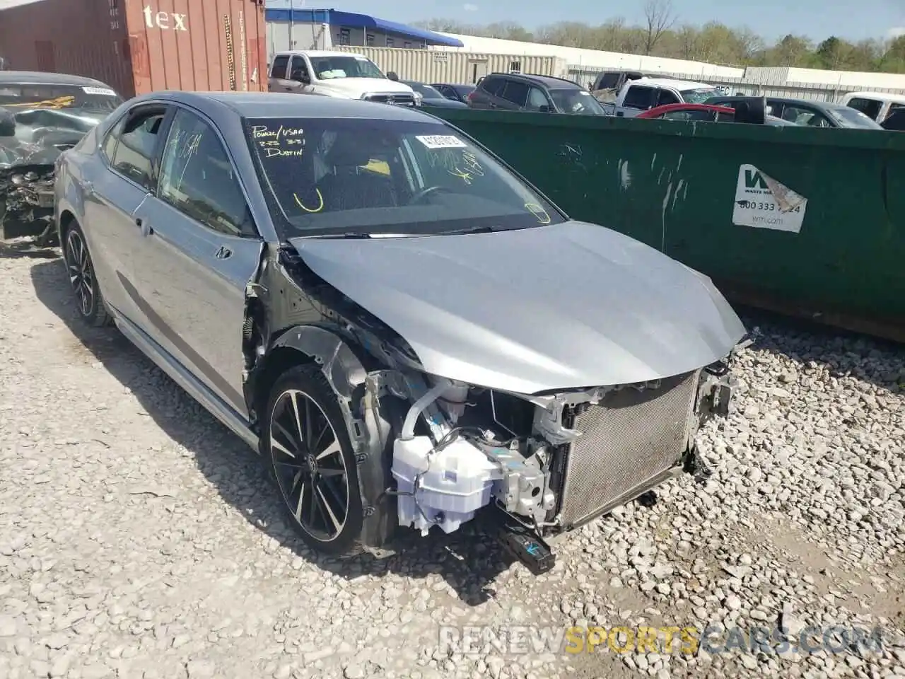 1 Photograph of a damaged car 4T1K61AK2LU896887 TOYOTA CAMRY 2020