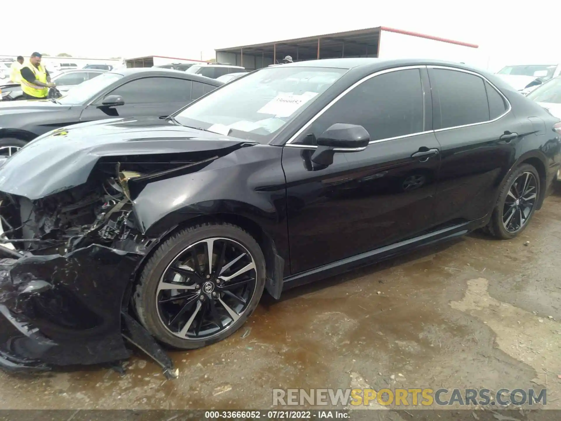 2 Photograph of a damaged car 4T1K61AK2LU934988 TOYOTA CAMRY 2020