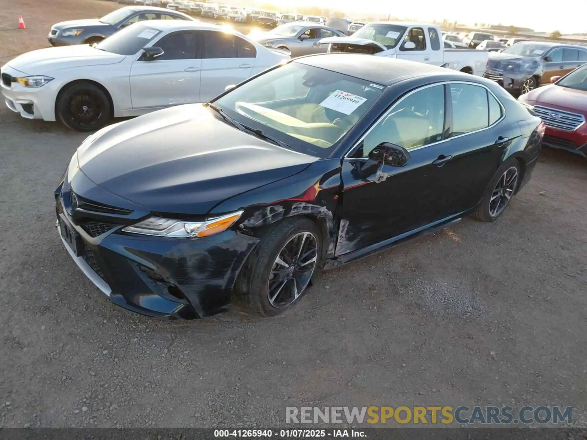 2 Photograph of a damaged car 4T1K61AK2LU936627 TOYOTA CAMRY 2020