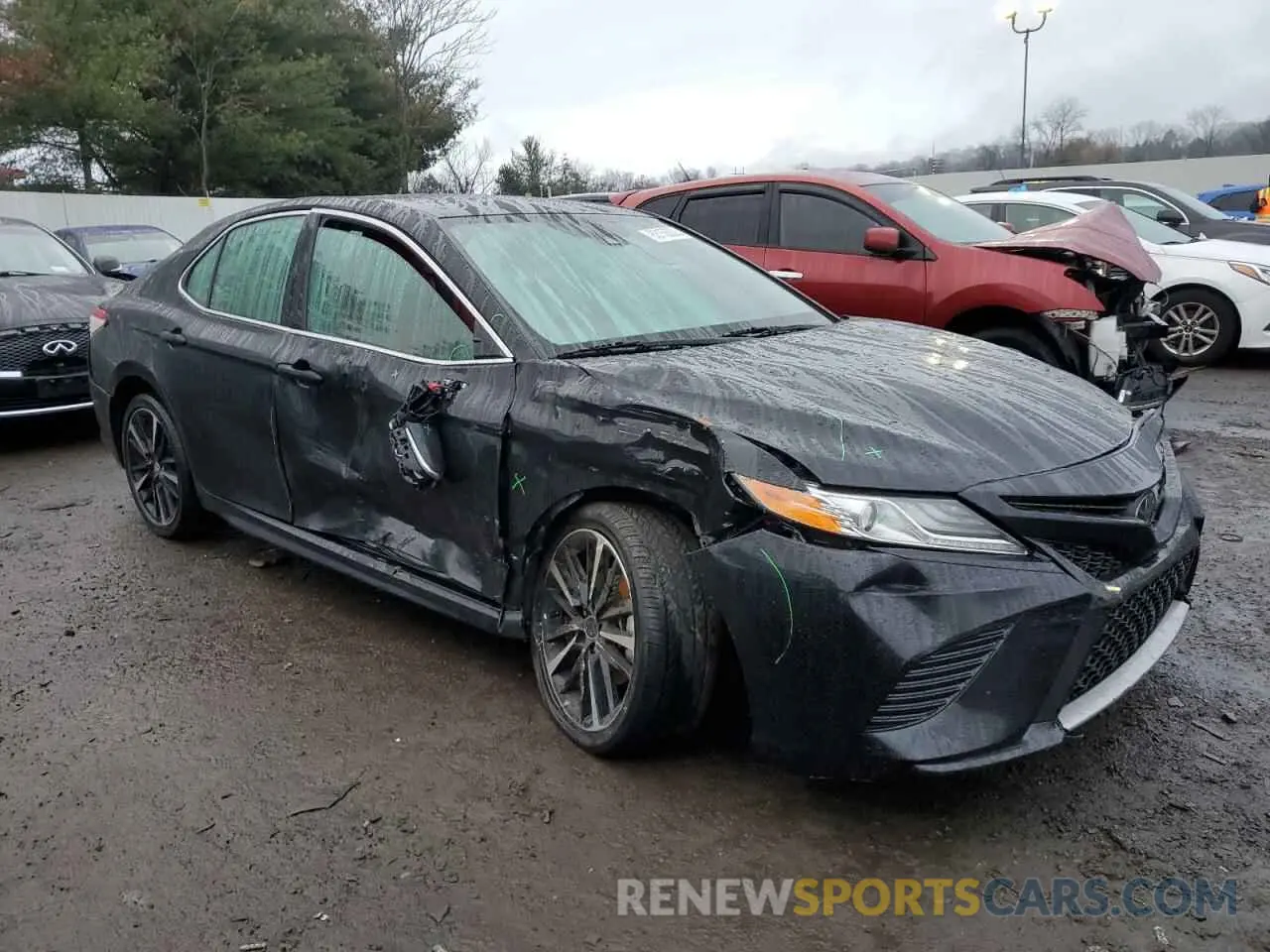 4 Photograph of a damaged car 4T1K61AK2LU940581 TOYOTA CAMRY 2020