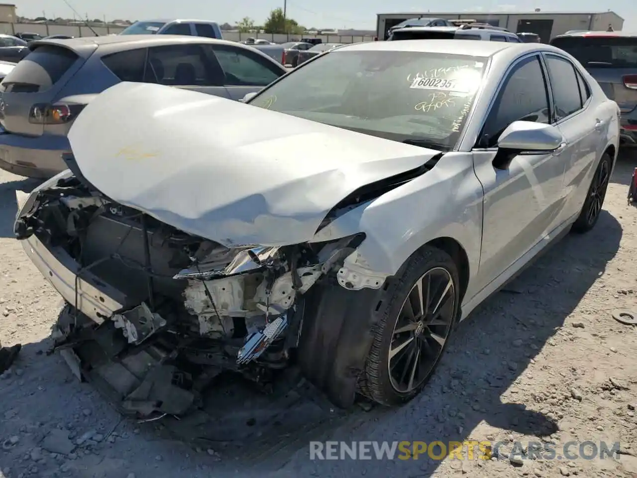 2 Photograph of a damaged car 4T1K61AK2LU955095 TOYOTA CAMRY 2020