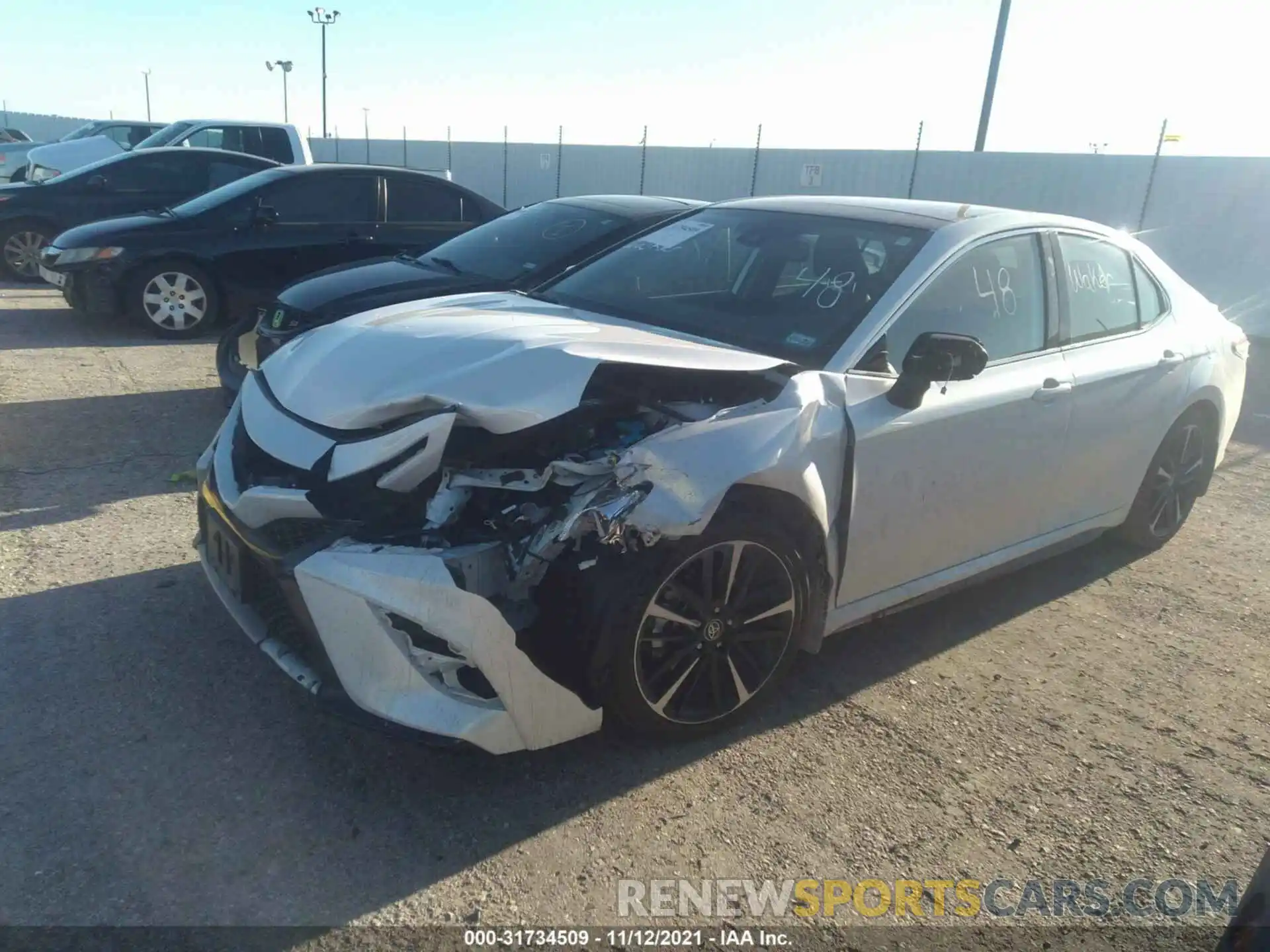 2 Photograph of a damaged car 4T1K61AK2LU959650 TOYOTA CAMRY 2020