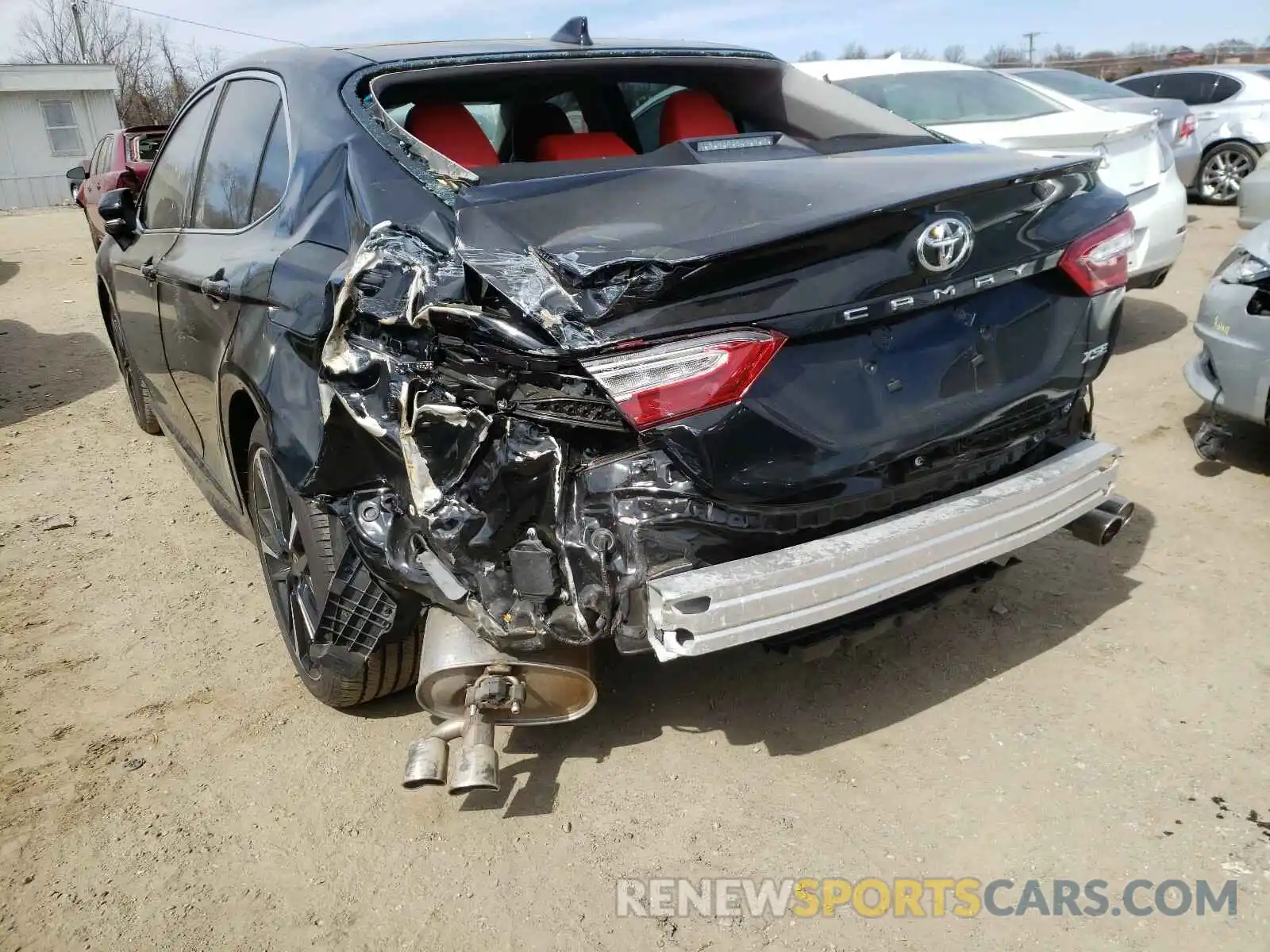 9 Photograph of a damaged car 4T1K61AK2LU988436 TOYOTA CAMRY 2020