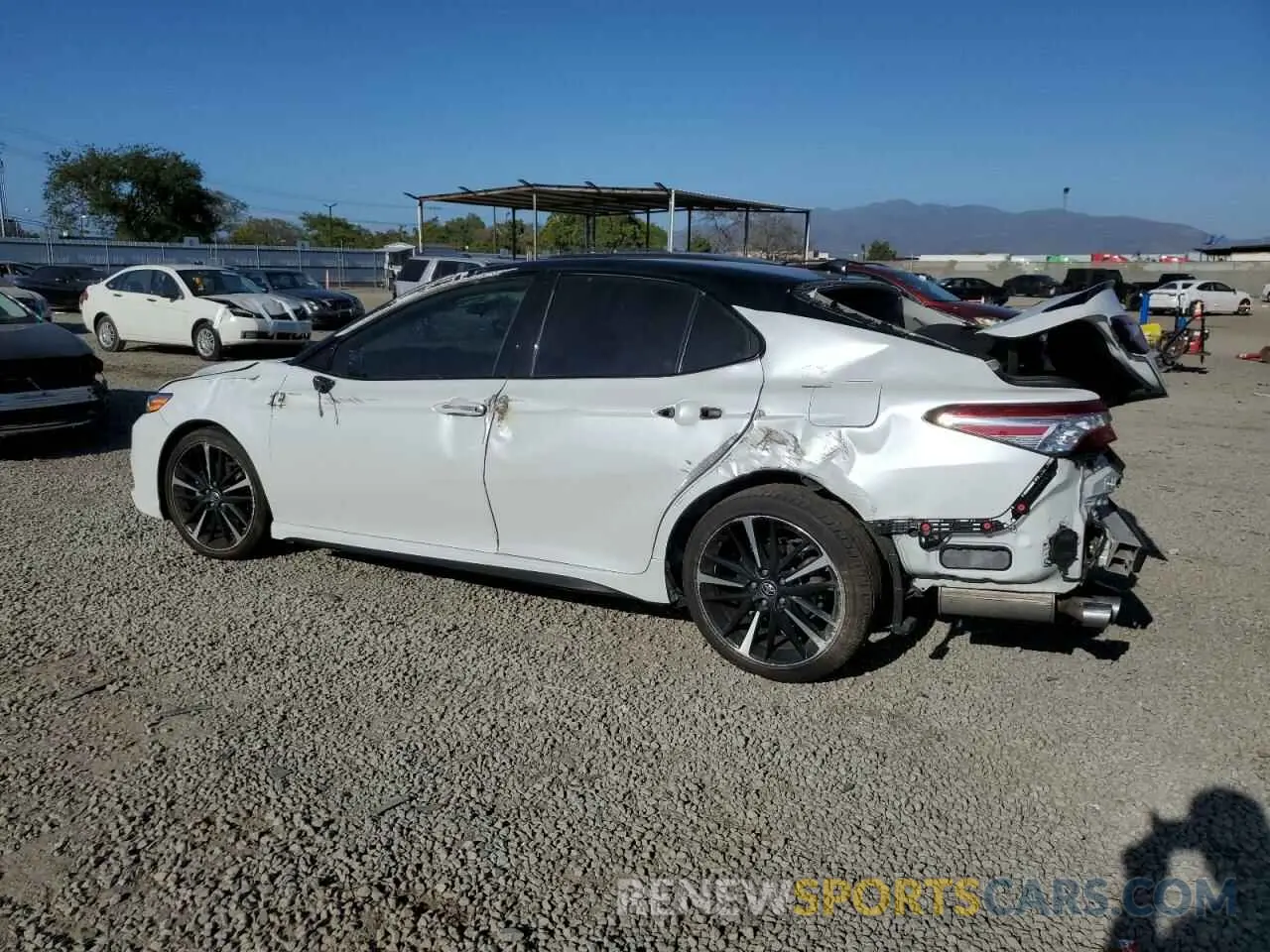 2 Photograph of a damaged car 4T1K61AK3LU302629 TOYOTA CAMRY 2020