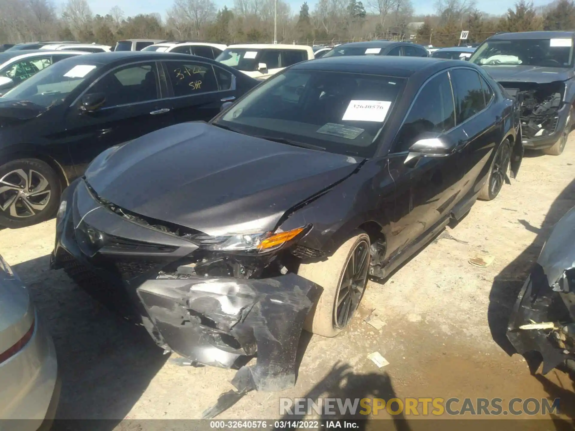 2 Photograph of a damaged car 4T1K61AK3LU310519 TOYOTA CAMRY 2020