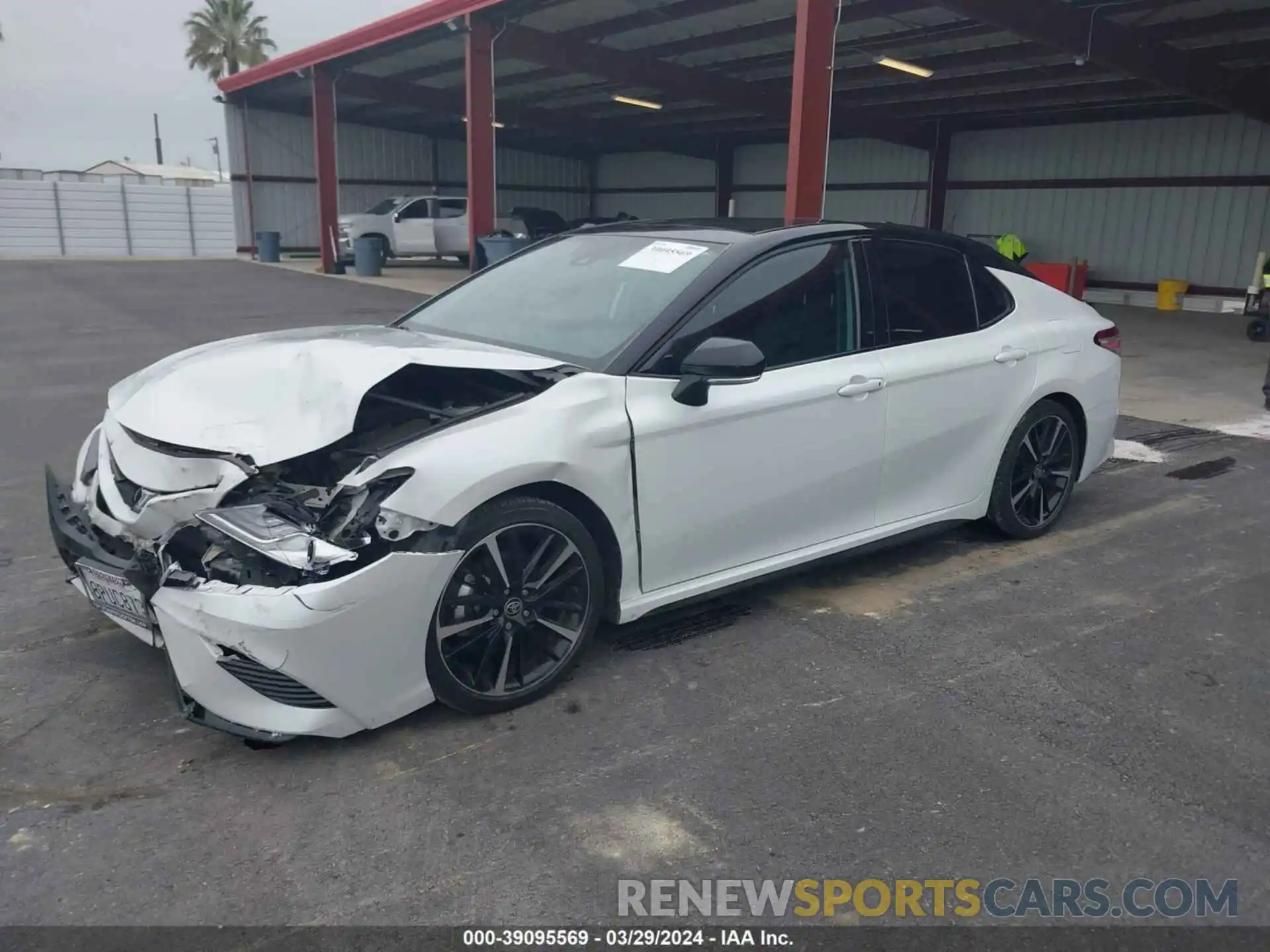 2 Photograph of a damaged car 4T1K61AK3LU360773 TOYOTA CAMRY 2020