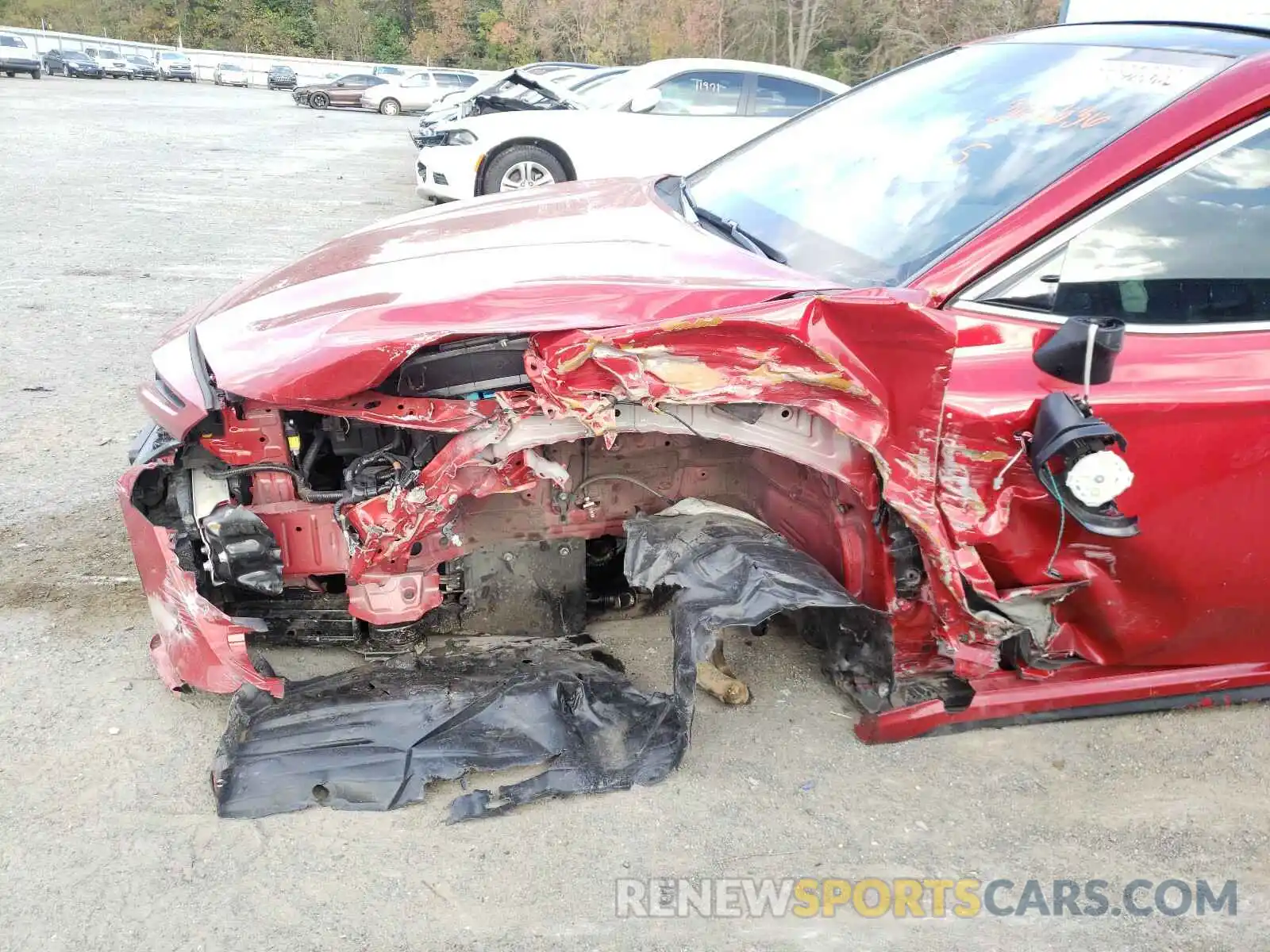 9 Photograph of a damaged car 4T1K61AK3LU362636 TOYOTA CAMRY 2020