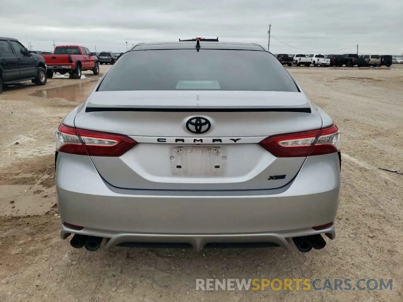 6 Photograph of a damaged car 4T1K61AK3LU380859 TOYOTA CAMRY 2020