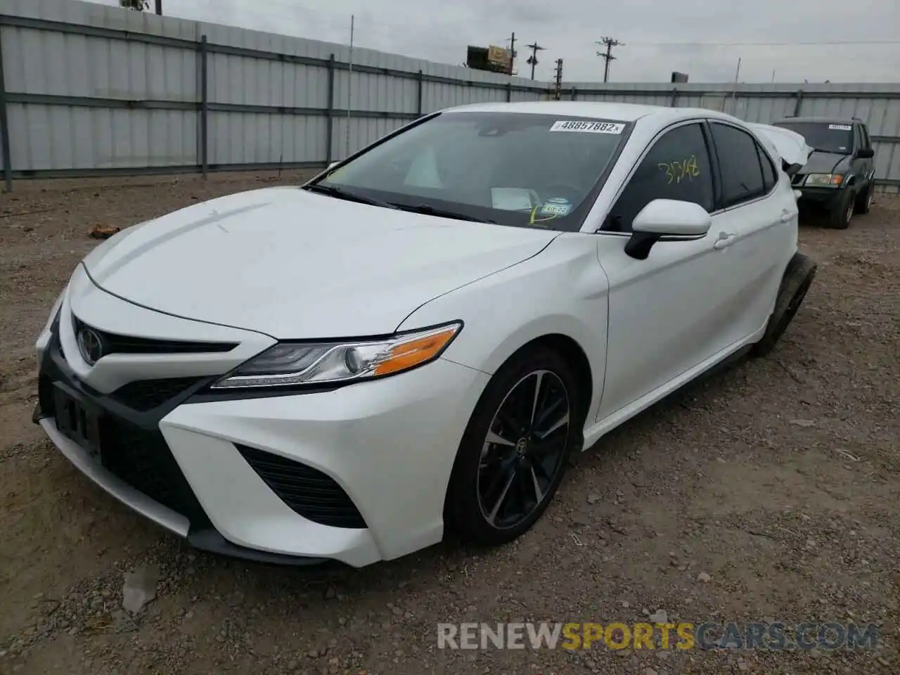 2 Photograph of a damaged car 4T1K61AK3LU502653 TOYOTA CAMRY 2020