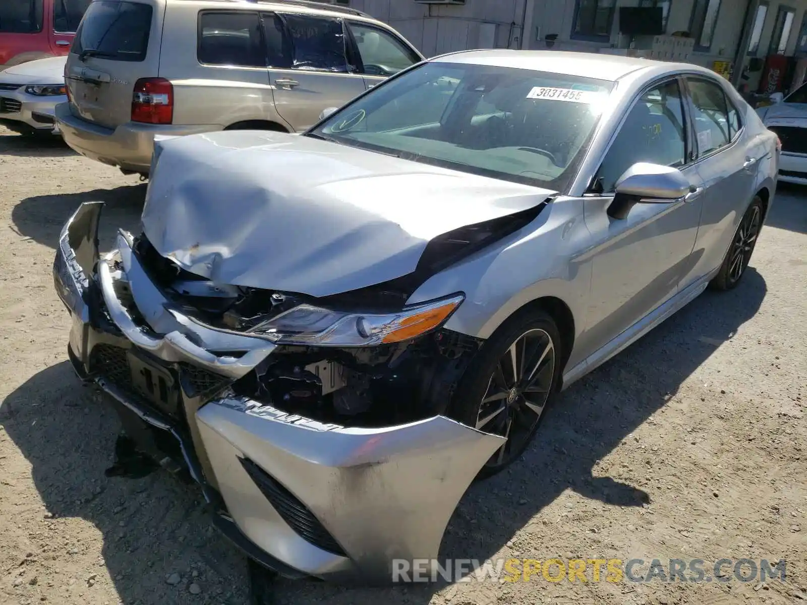 2 Photograph of a damaged car 4T1K61AK3LU508047 TOYOTA CAMRY 2020