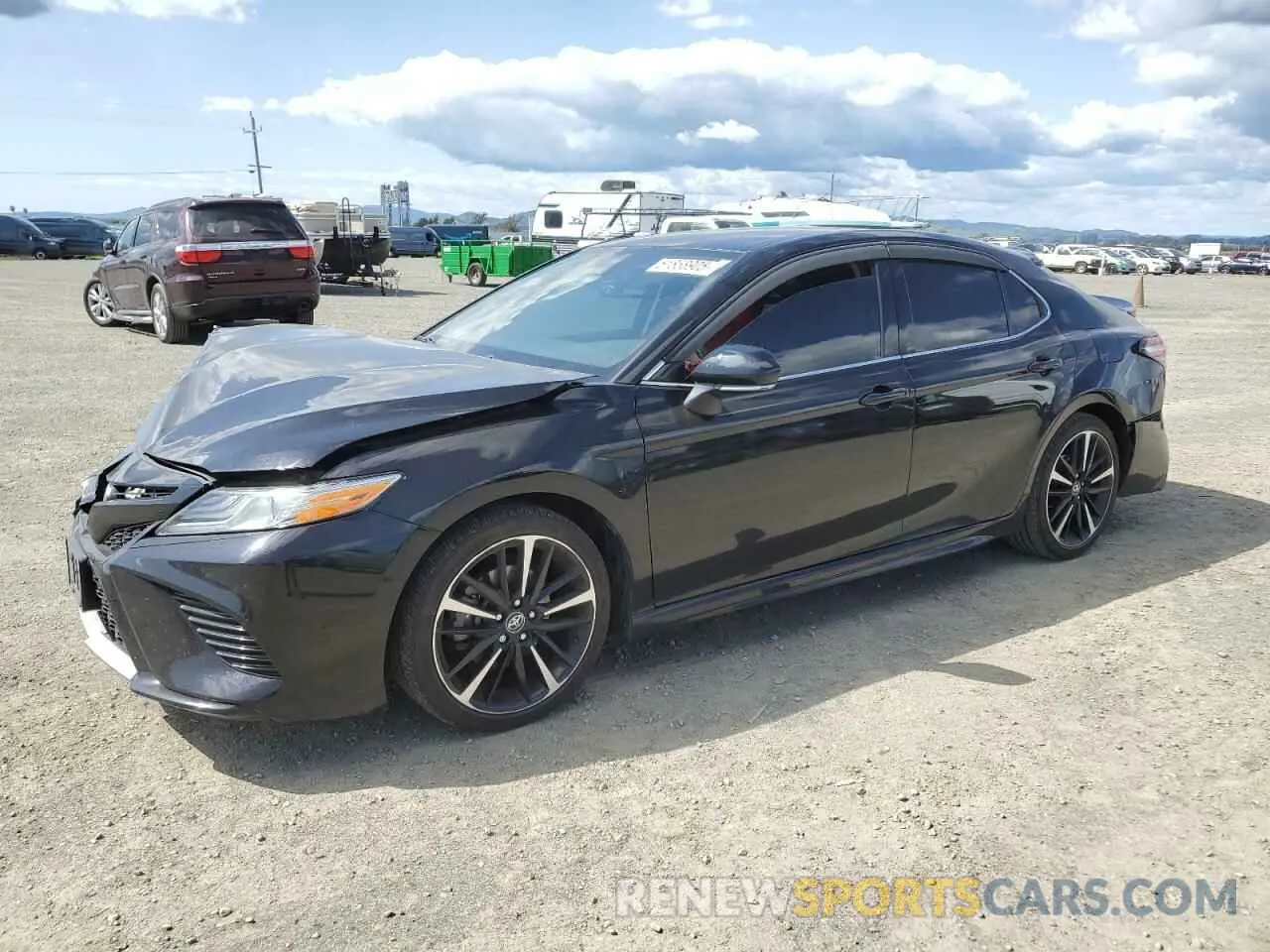 1 Photograph of a damaged car 4T1K61AK3LU888412 TOYOTA CAMRY 2020