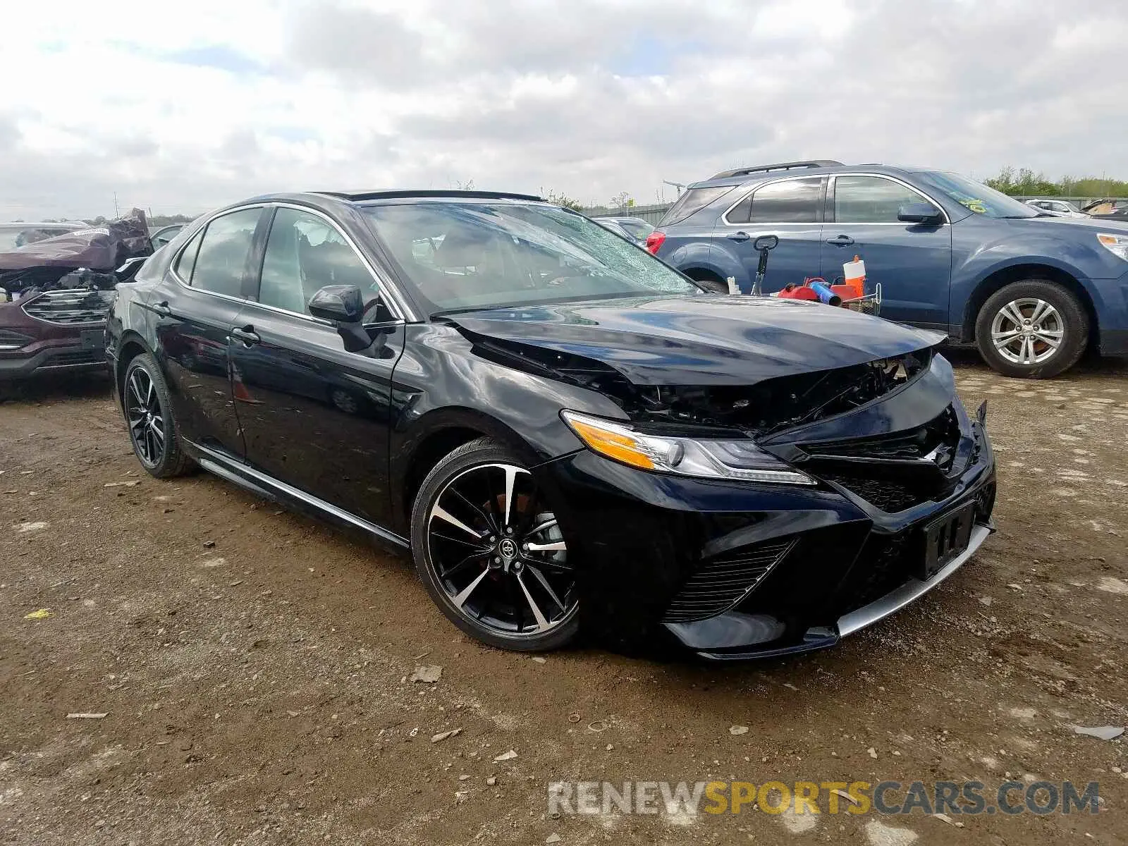 1 Photograph of a damaged car 4T1K61AK3LU890127 TOYOTA CAMRY 2020