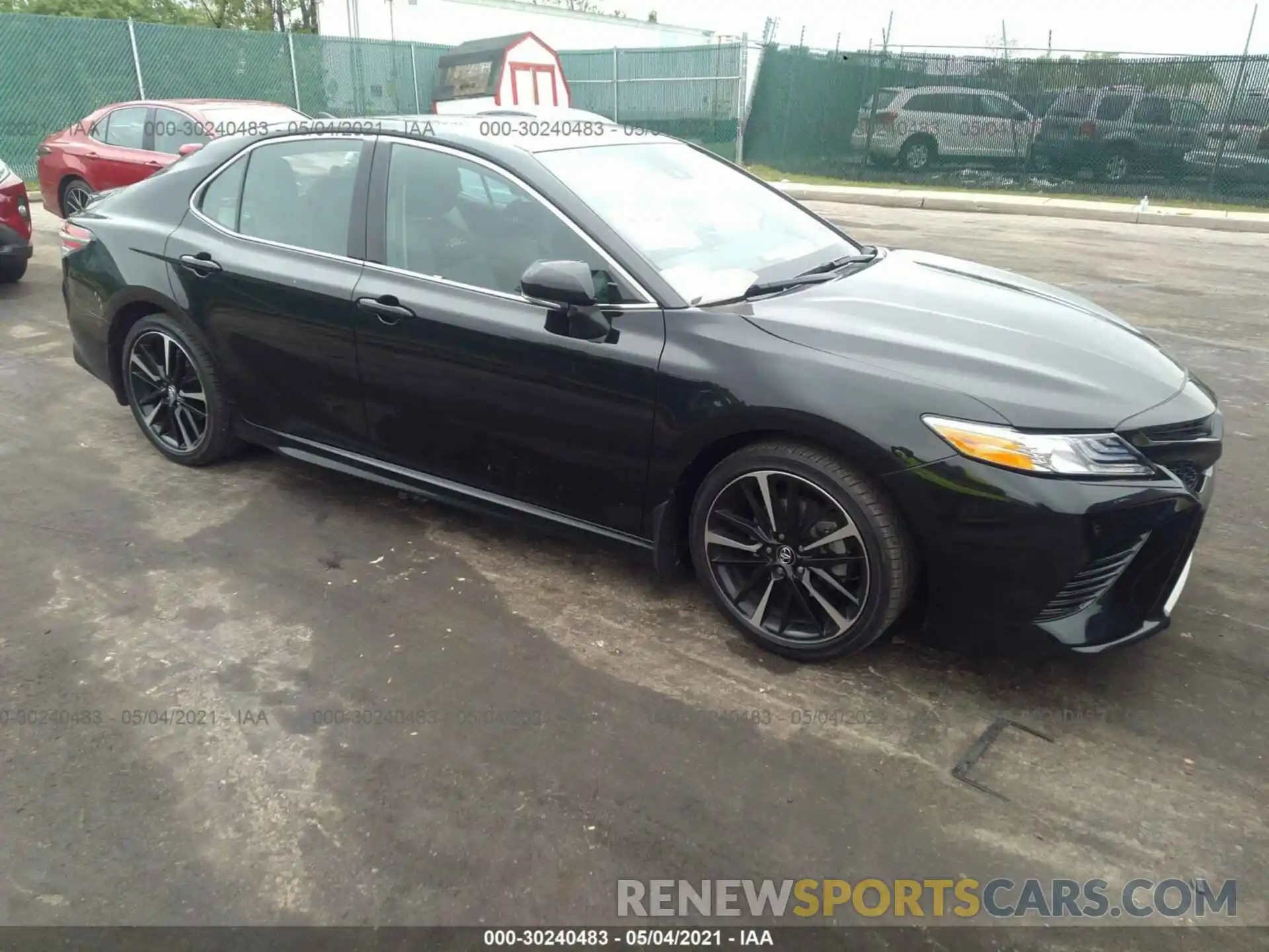 1 Photograph of a damaged car 4T1K61AK3LU930318 TOYOTA CAMRY 2020