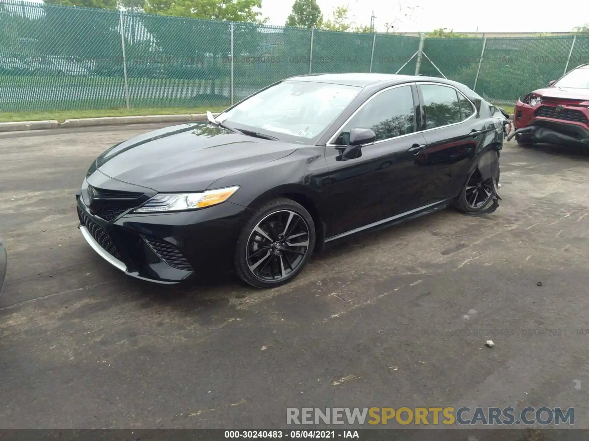 2 Photograph of a damaged car 4T1K61AK3LU930318 TOYOTA CAMRY 2020