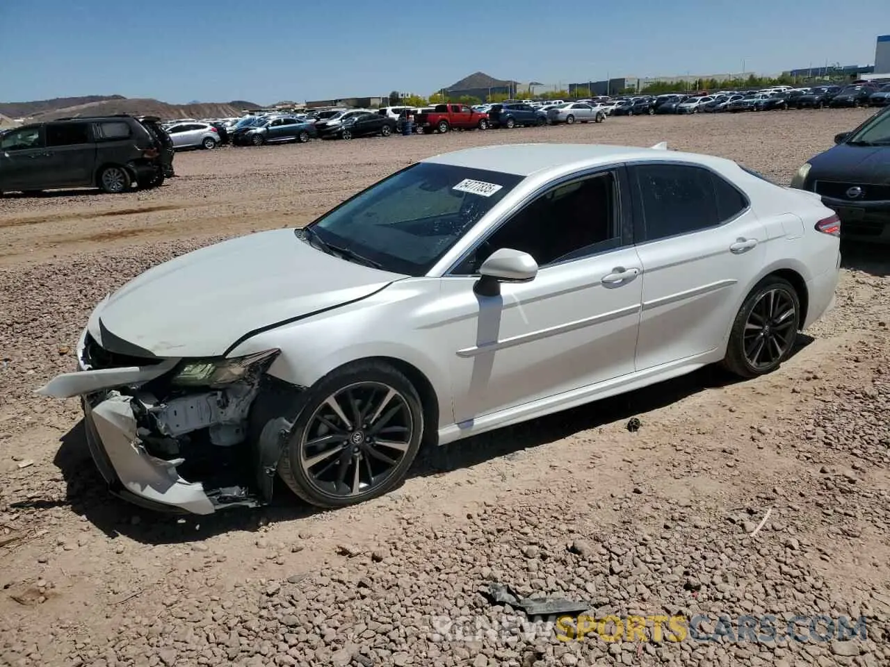 1 Photograph of a damaged car 4T1K61AK3LU940279 TOYOTA CAMRY 2020