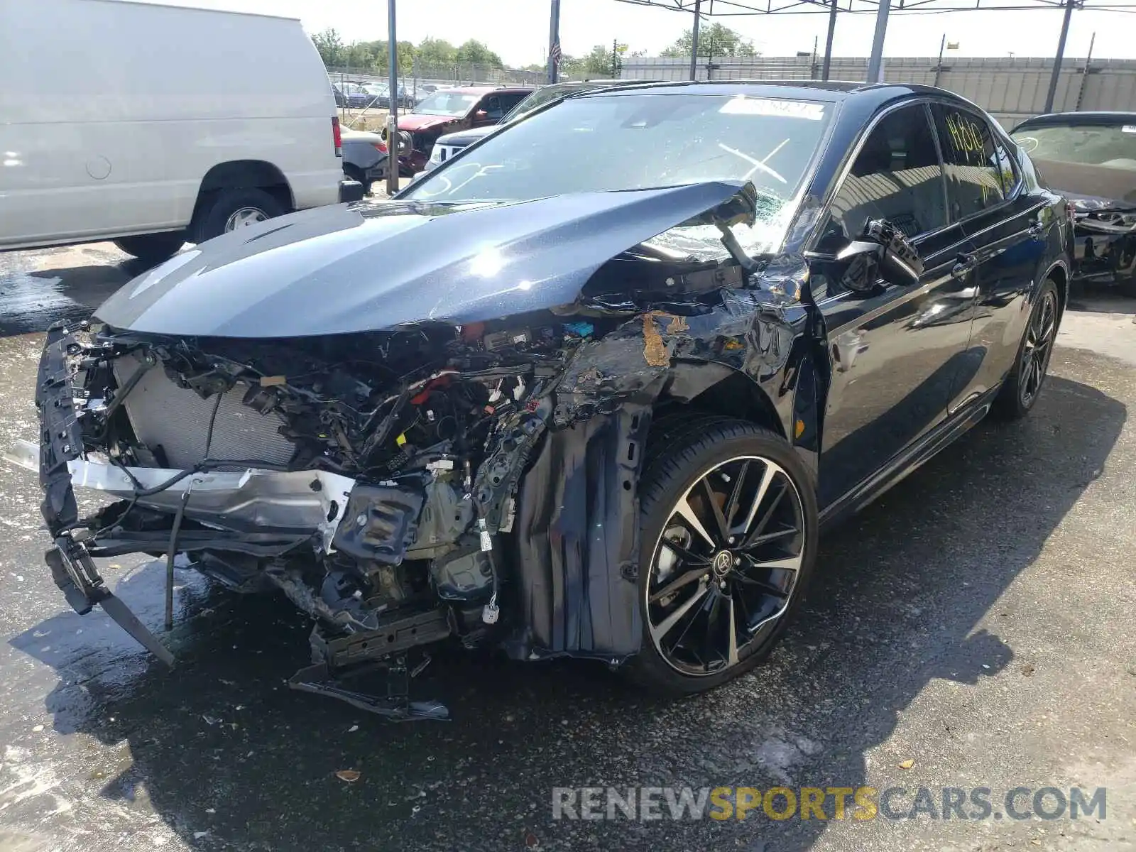 2 Photograph of a damaged car 4T1K61AK3LU978479 TOYOTA CAMRY 2020