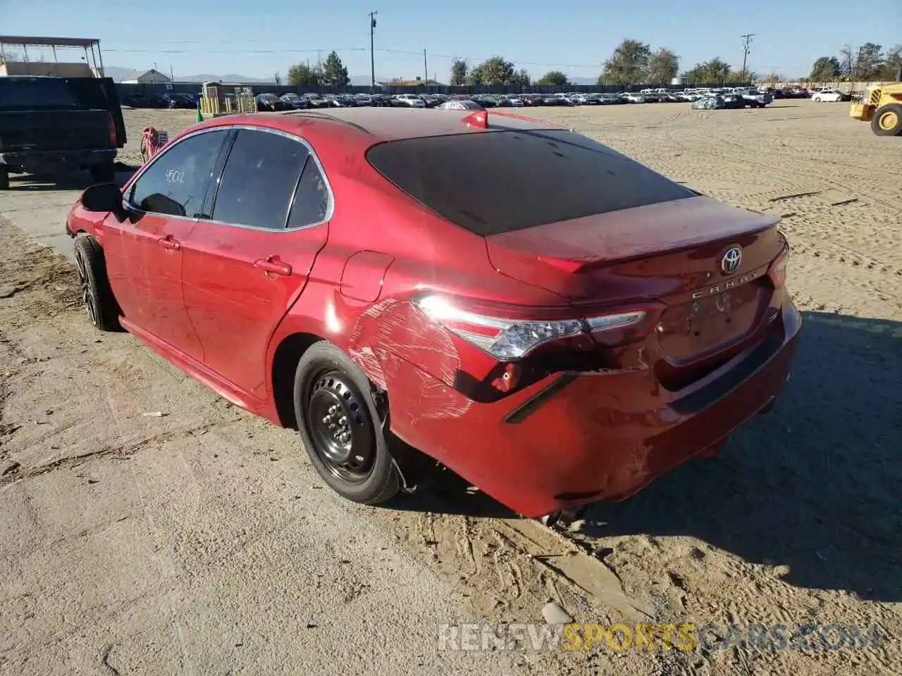 3 Photograph of a damaged car 4T1K61AK4LU303403 TOYOTA CAMRY 2020