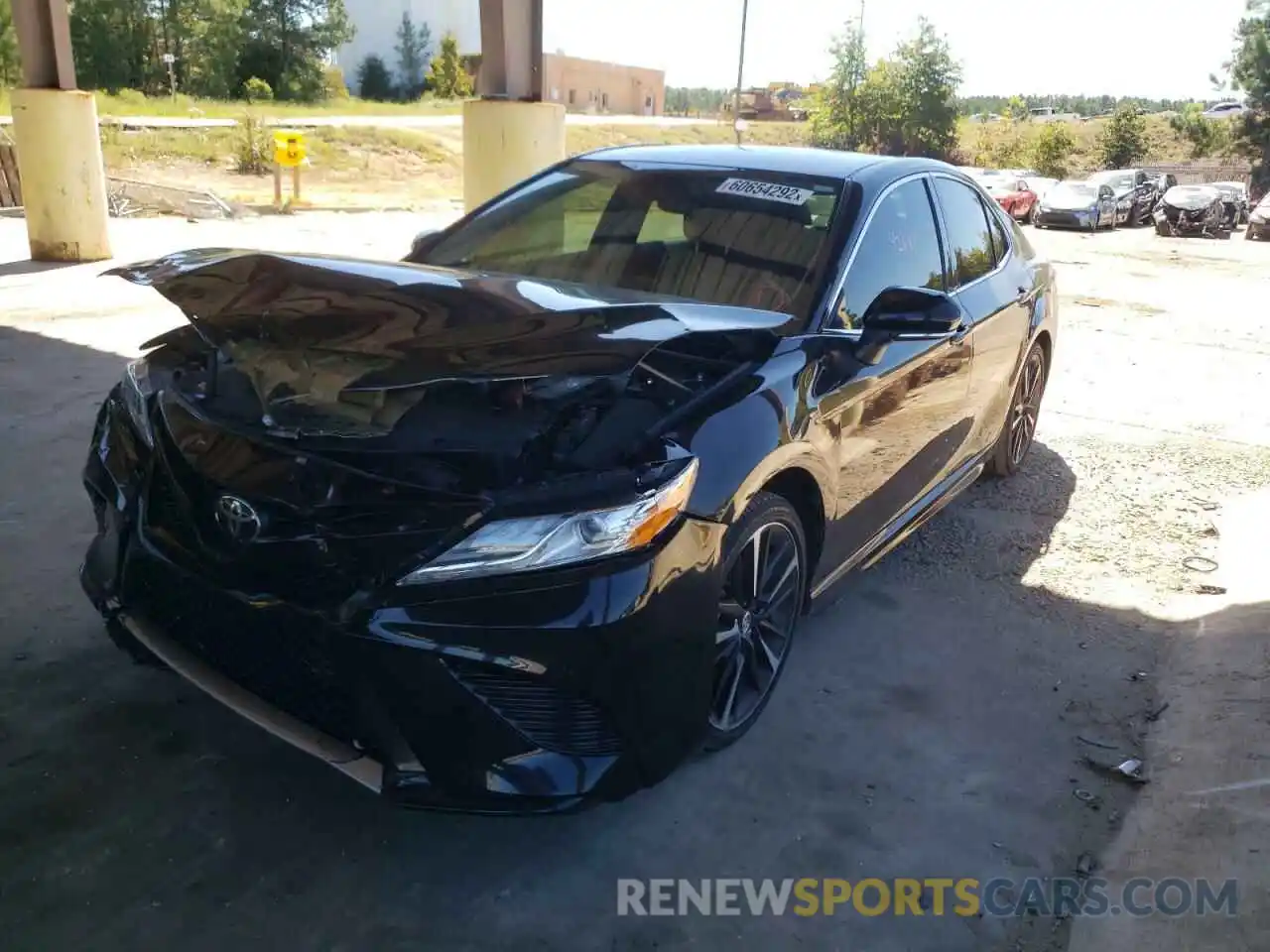 2 Photograph of a damaged car 4T1K61AK4LU314479 TOYOTA CAMRY 2020