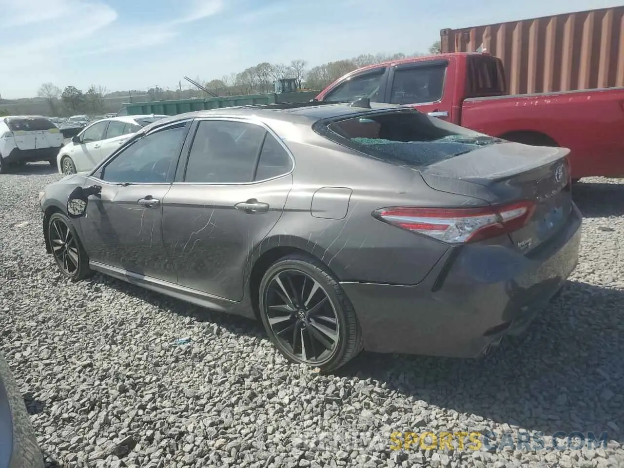 2 Photograph of a damaged car 4T1K61AK4LU319634 TOYOTA CAMRY 2020