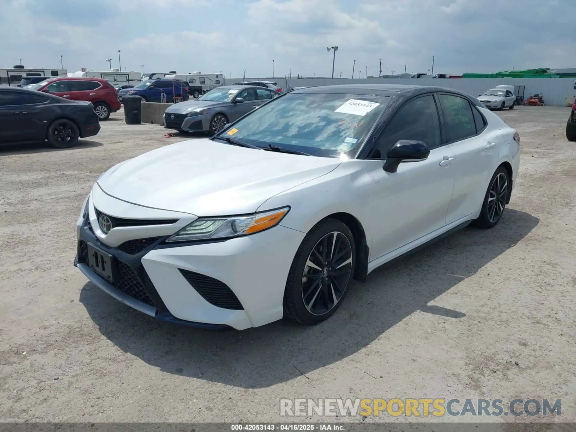 2 Photograph of a damaged car 4T1K61AK4LU332934 TOYOTA CAMRY 2020