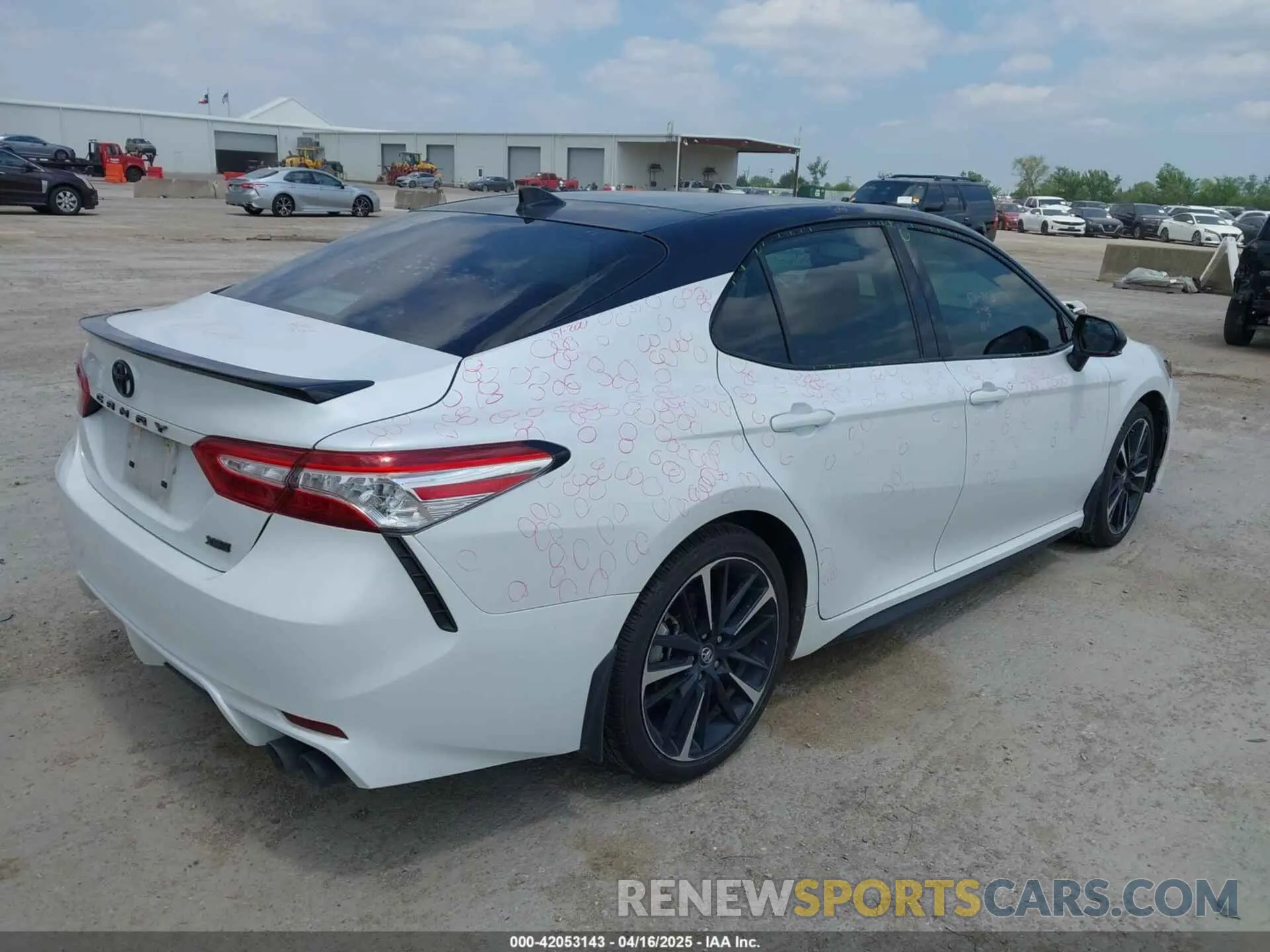 6 Photograph of a damaged car 4T1K61AK4LU332934 TOYOTA CAMRY 2020