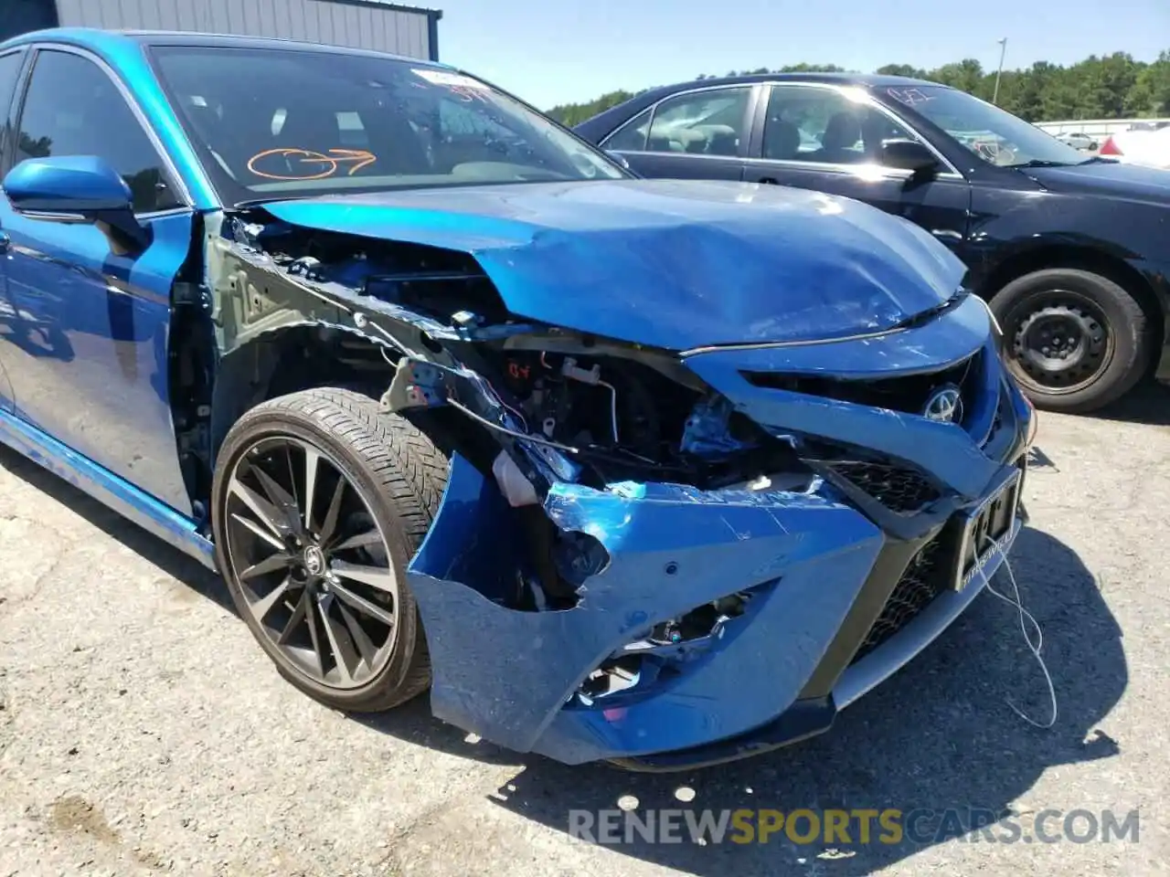 9 Photograph of a damaged car 4T1K61AK4LU349958 TOYOTA CAMRY 2020