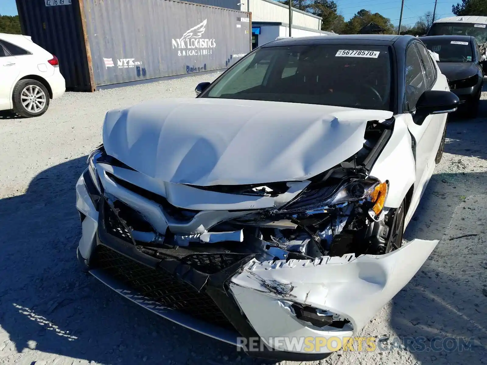 2 Photograph of a damaged car 4T1K61AK4LU358515 TOYOTA CAMRY 2020