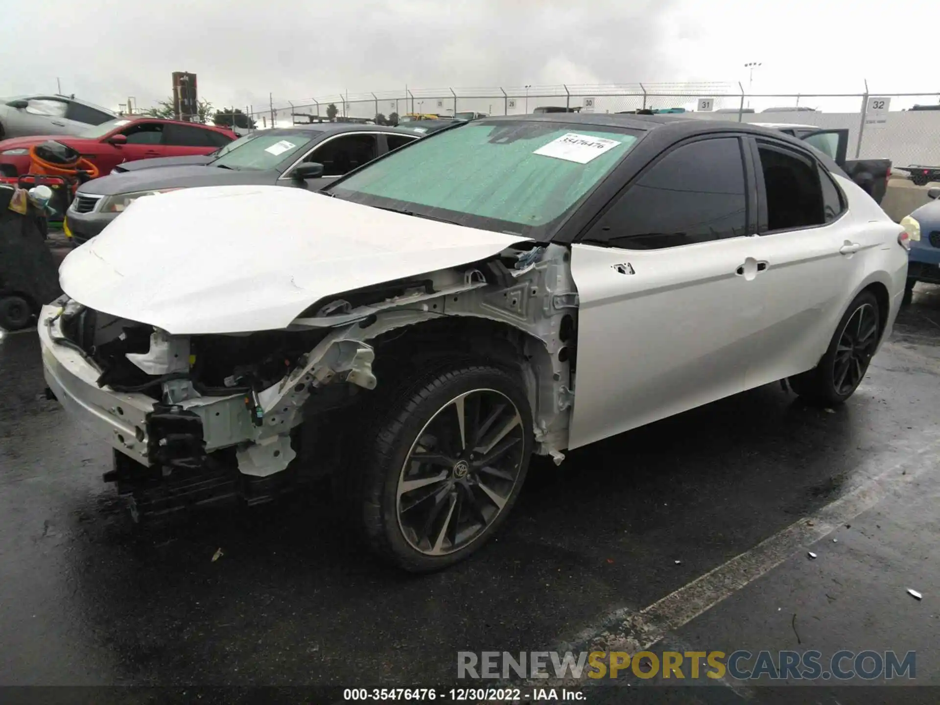 2 Photograph of a damaged car 4T1K61AK4LU366789 TOYOTA CAMRY 2020