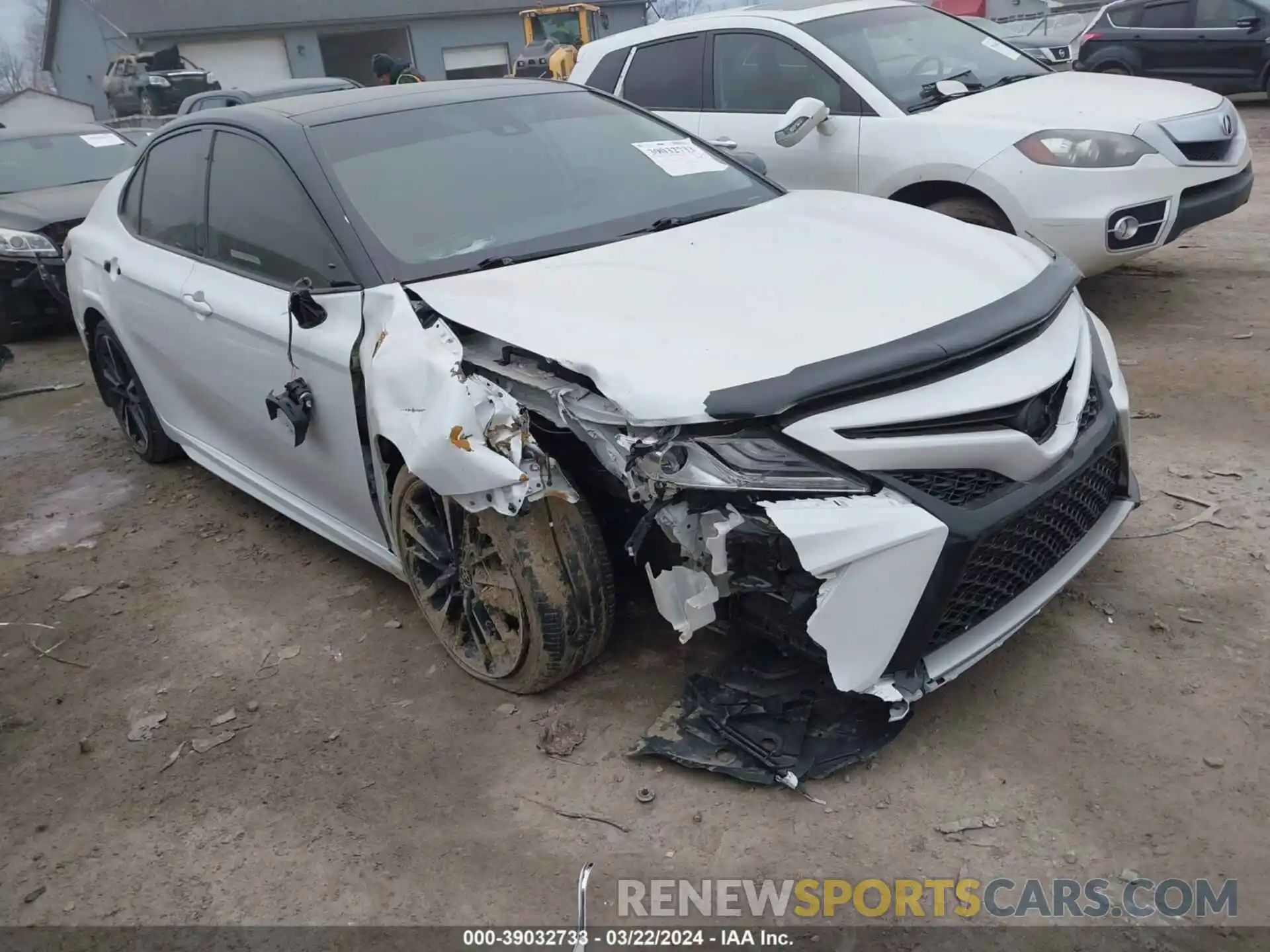 1 Photograph of a damaged car 4T1K61AK4LU379686 TOYOTA CAMRY 2020