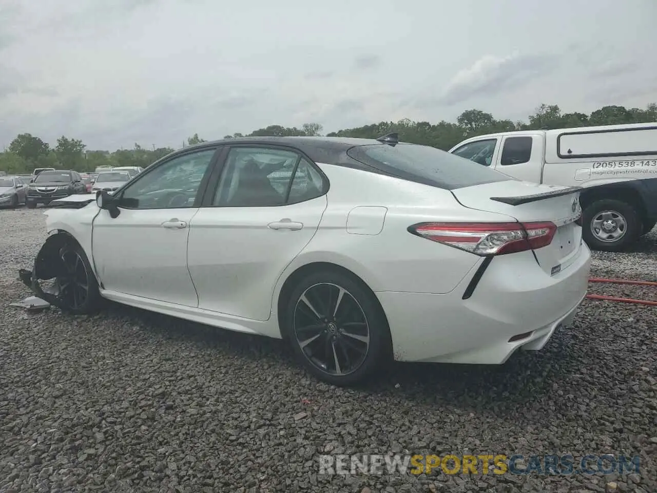 2 Photograph of a damaged car 4T1K61AK4LU382894 TOYOTA CAMRY 2020