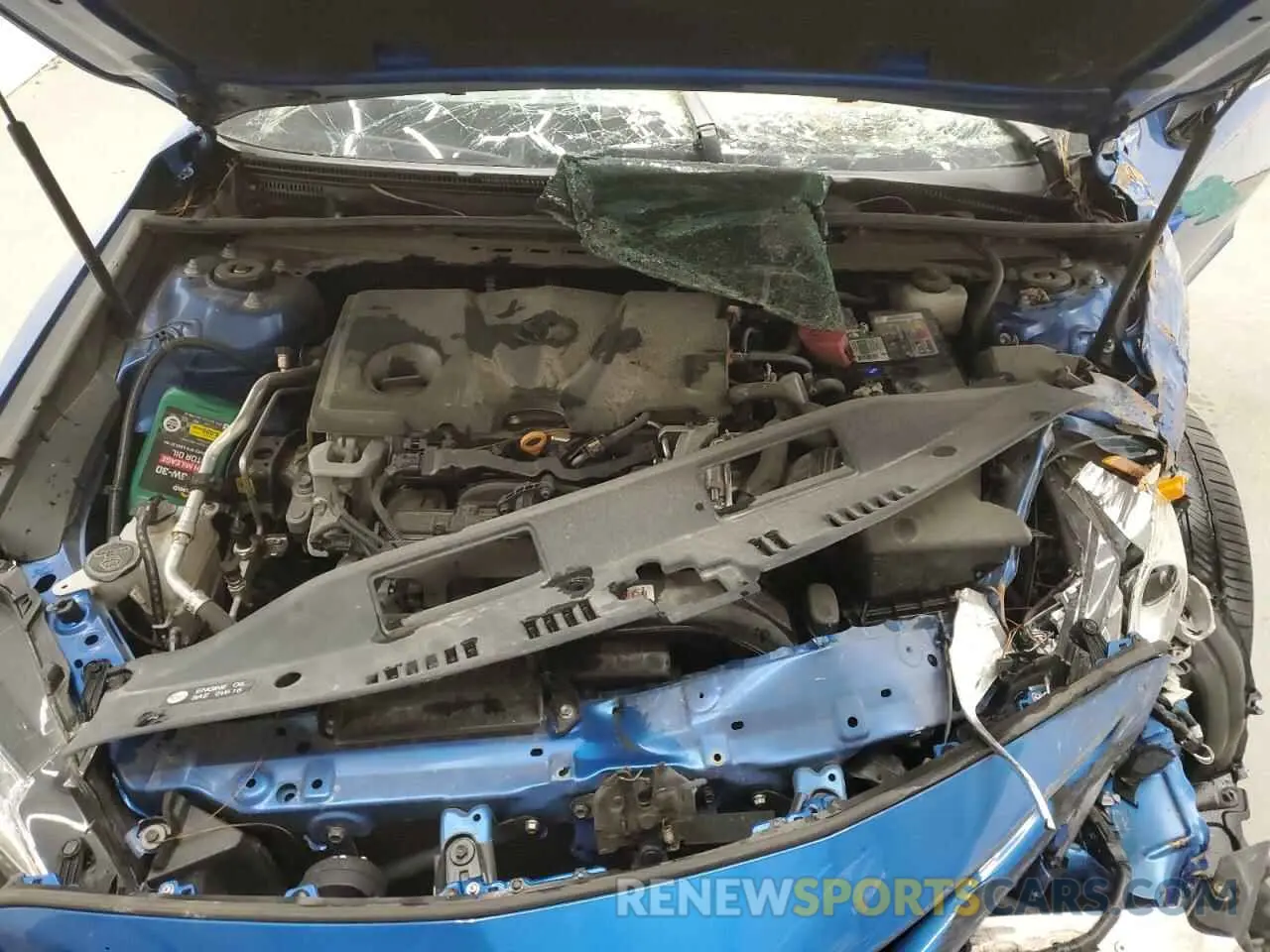 11 Photograph of a damaged car 4T1K61AK4LU384922 TOYOTA CAMRY 2020