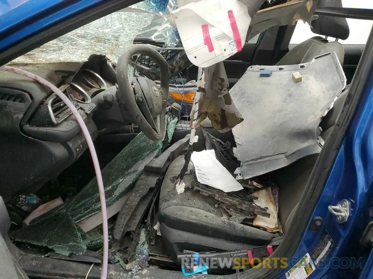7 Photograph of a damaged car 4T1K61AK4LU384922 TOYOTA CAMRY 2020