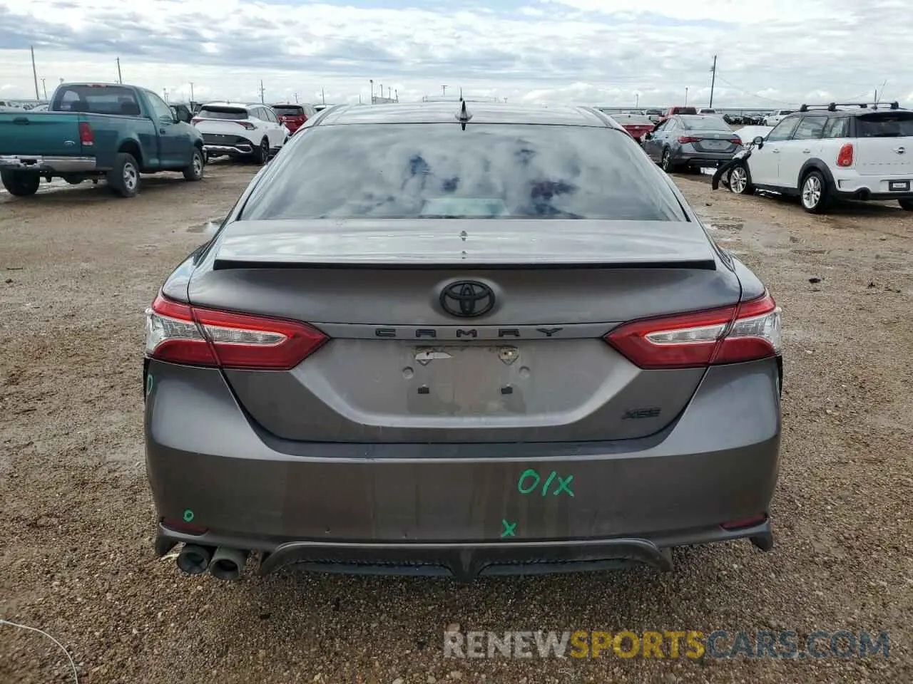 6 Photograph of a damaged car 4T1K61AK4LU393314 TOYOTA CAMRY 2020