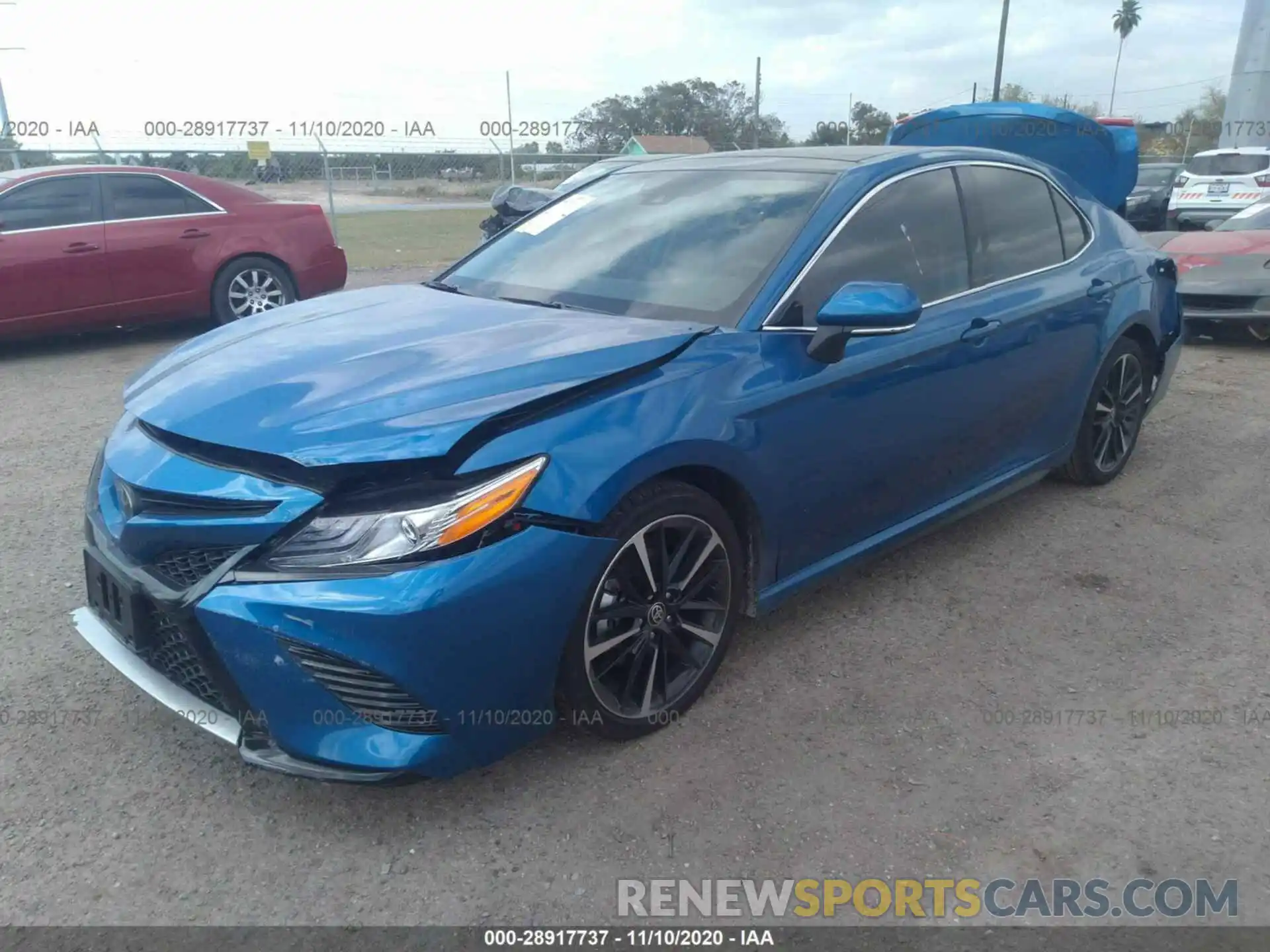 2 Photograph of a damaged car 4T1K61AK4LU398450 TOYOTA CAMRY 2020