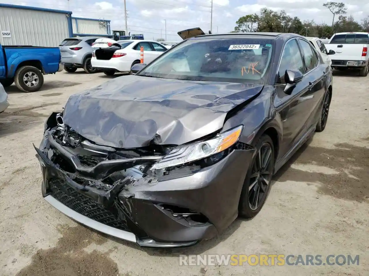 2 Photograph of a damaged car 4T1K61AK4LU400486 TOYOTA CAMRY 2020