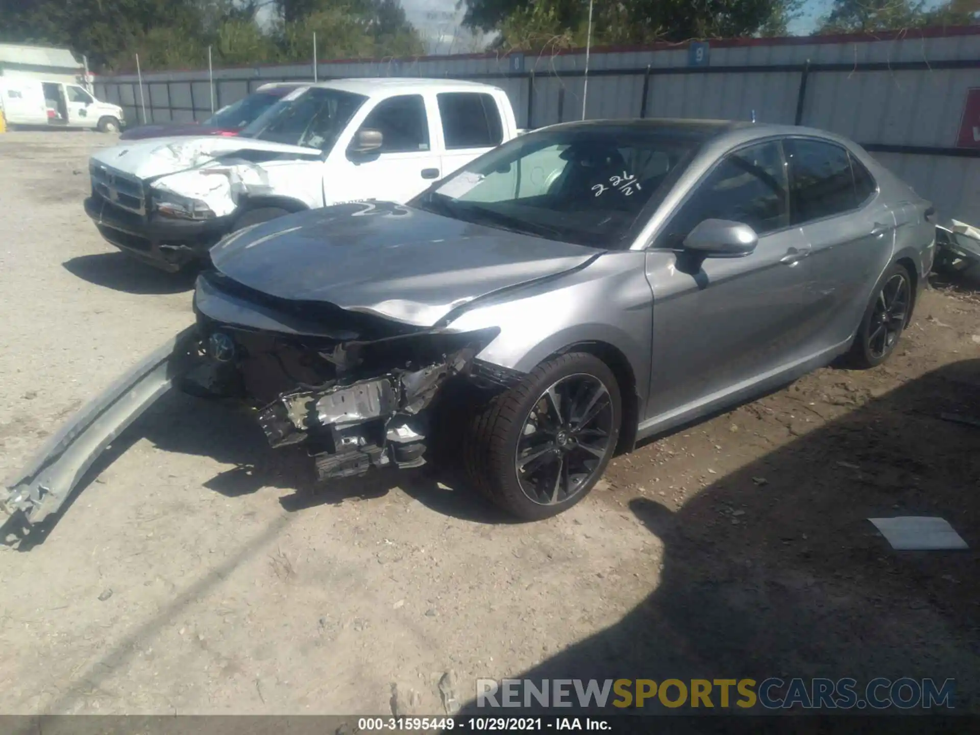 2 Photograph of a damaged car 4T1K61AK4LU876446 TOYOTA CAMRY 2020