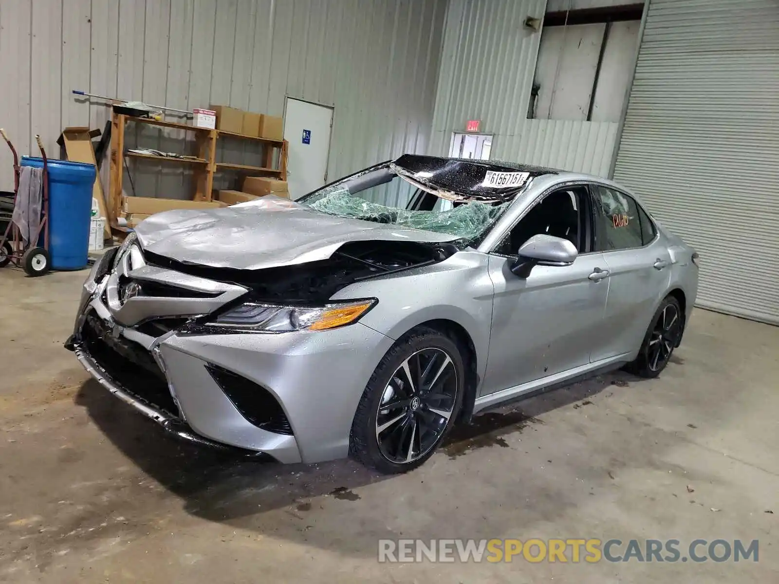 2 Photograph of a damaged car 4T1K61AK4LU878245 TOYOTA CAMRY 2020