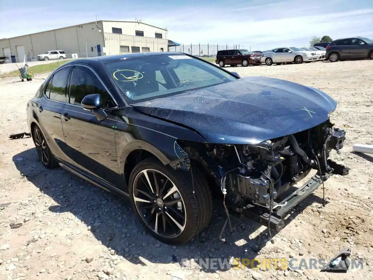 1 Photograph of a damaged car 4T1K61AK4LU898818 TOYOTA CAMRY 2020