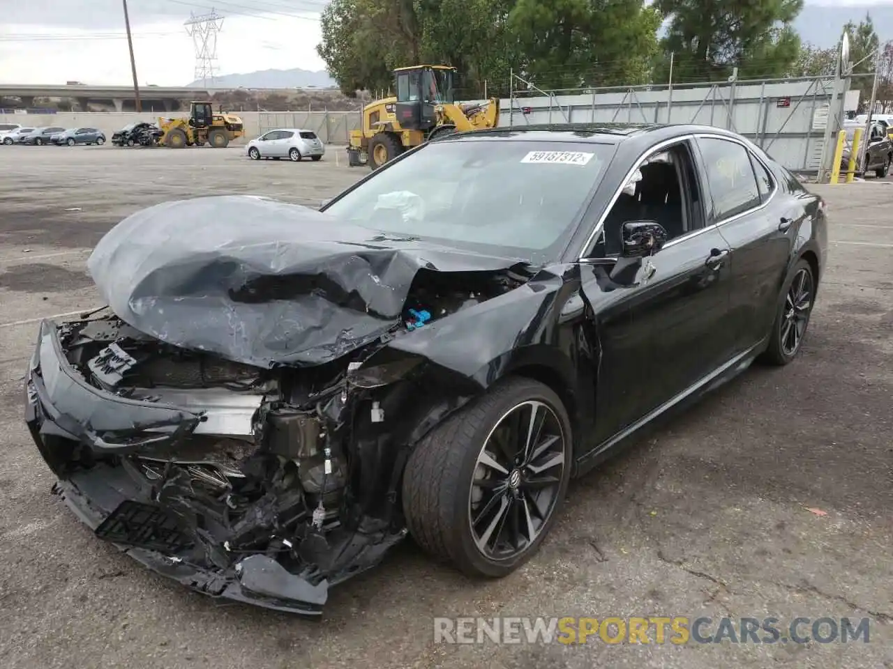 2 Photograph of a damaged car 4T1K61AK4LU941778 TOYOTA CAMRY 2020