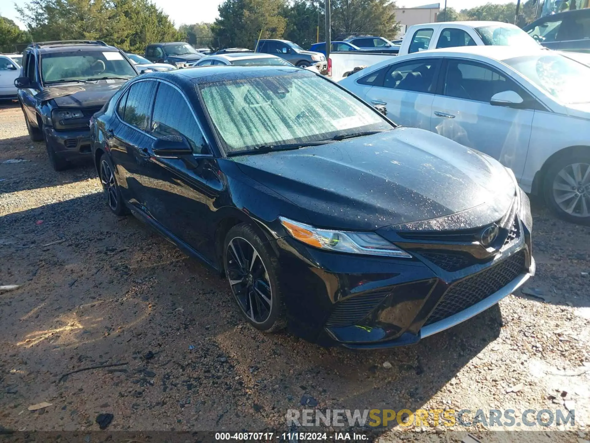1 Photograph of a damaged car 4T1K61AK4LU956216 TOYOTA CAMRY 2020