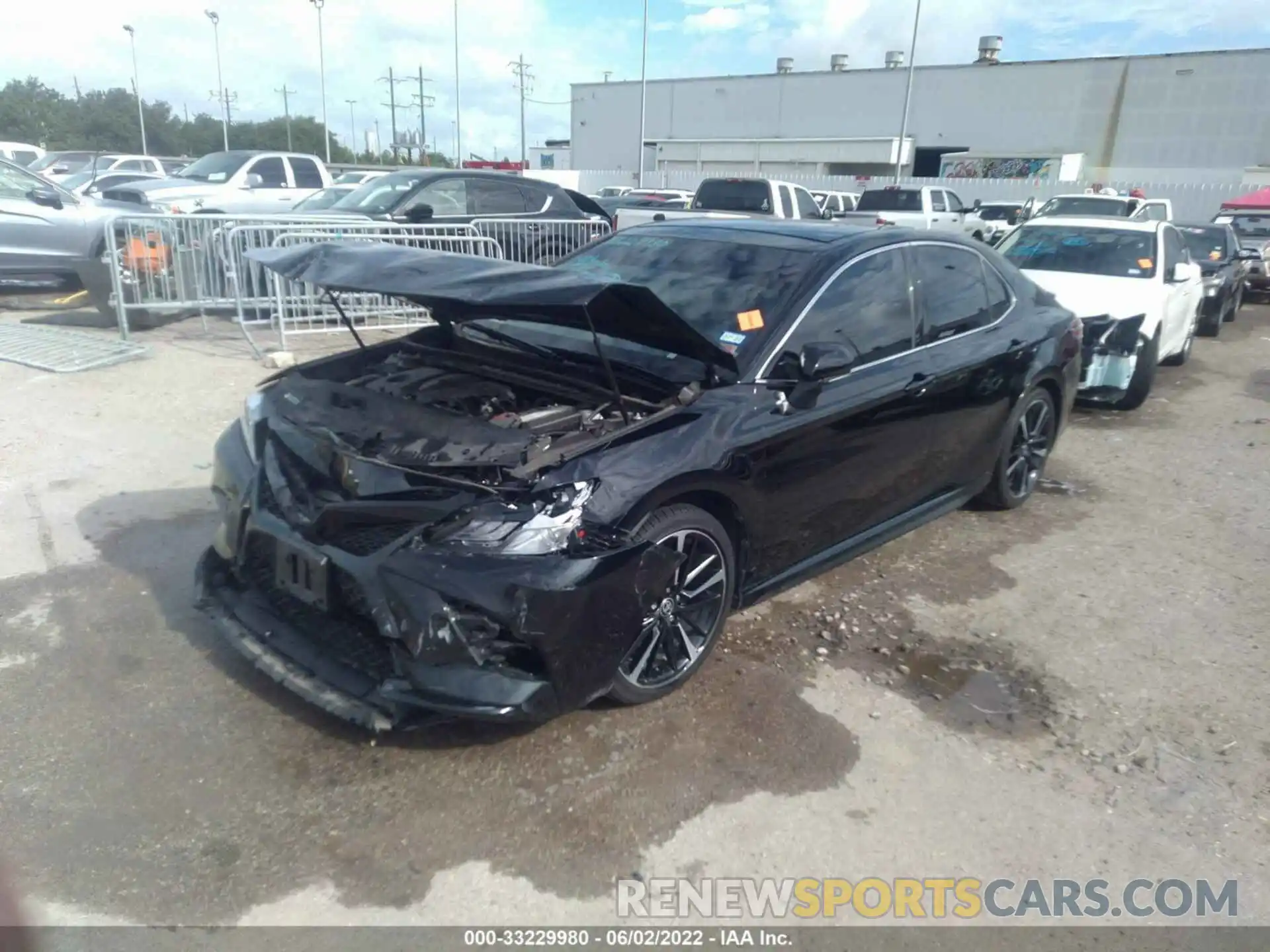 2 Photograph of a damaged car 4T1K61AK4LU971458 TOYOTA CAMRY 2020