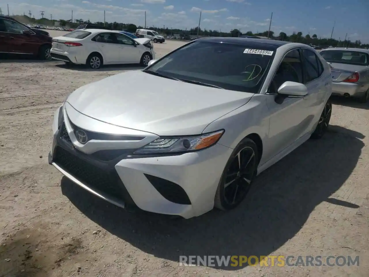 2 Photograph of a damaged car 4T1K61AK4LU973372 TOYOTA CAMRY 2020