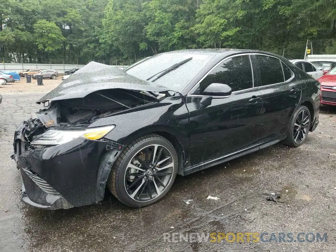 1 Photograph of a damaged car 4T1K61AK4LU977583 TOYOTA CAMRY 2020