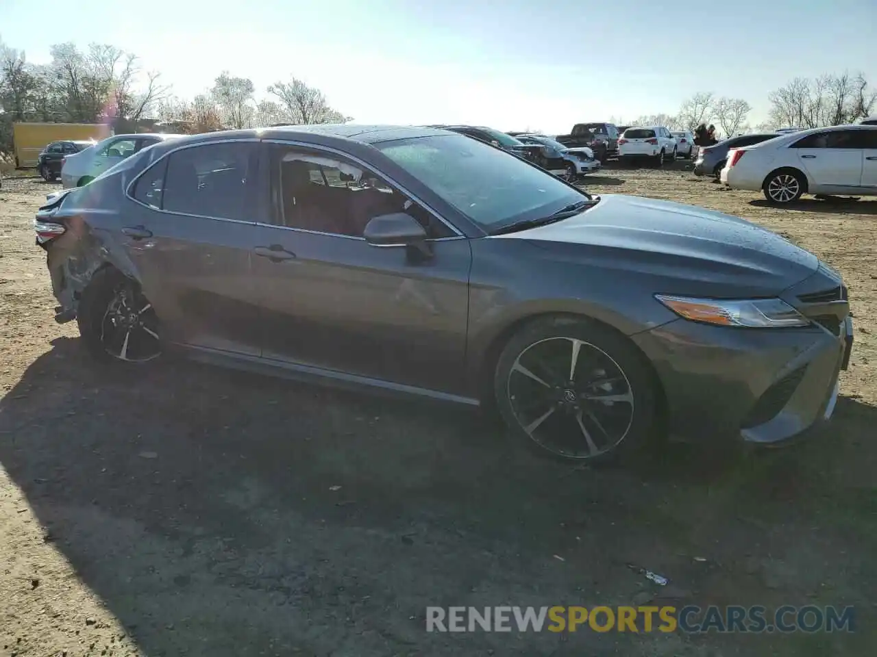 4 Photograph of a damaged car 4T1K61AK5LU306942 TOYOTA CAMRY 2020