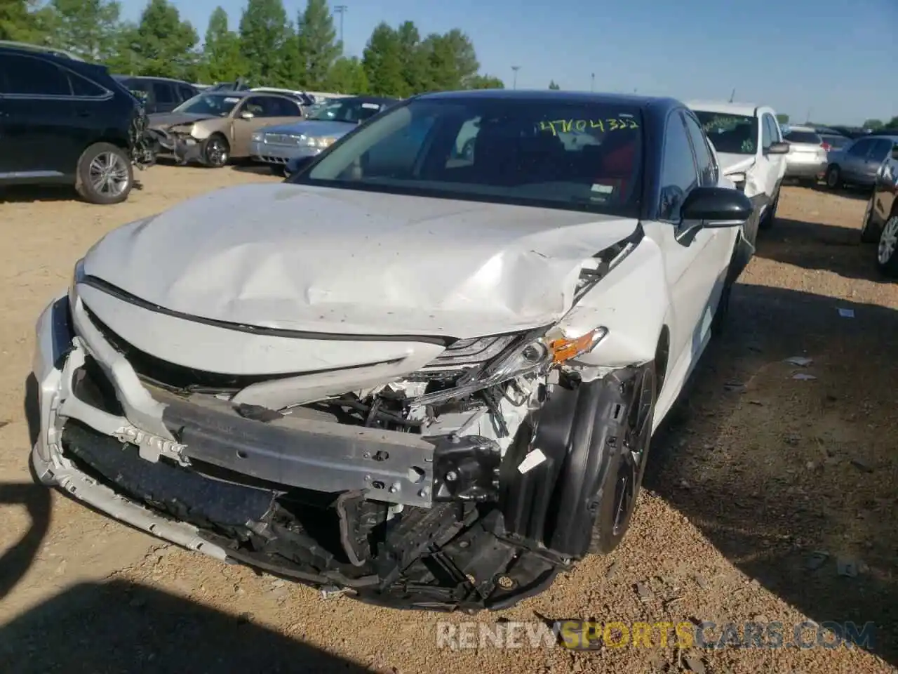 9 Photograph of a damaged car 4T1K61AK5LU309632 TOYOTA CAMRY 2020