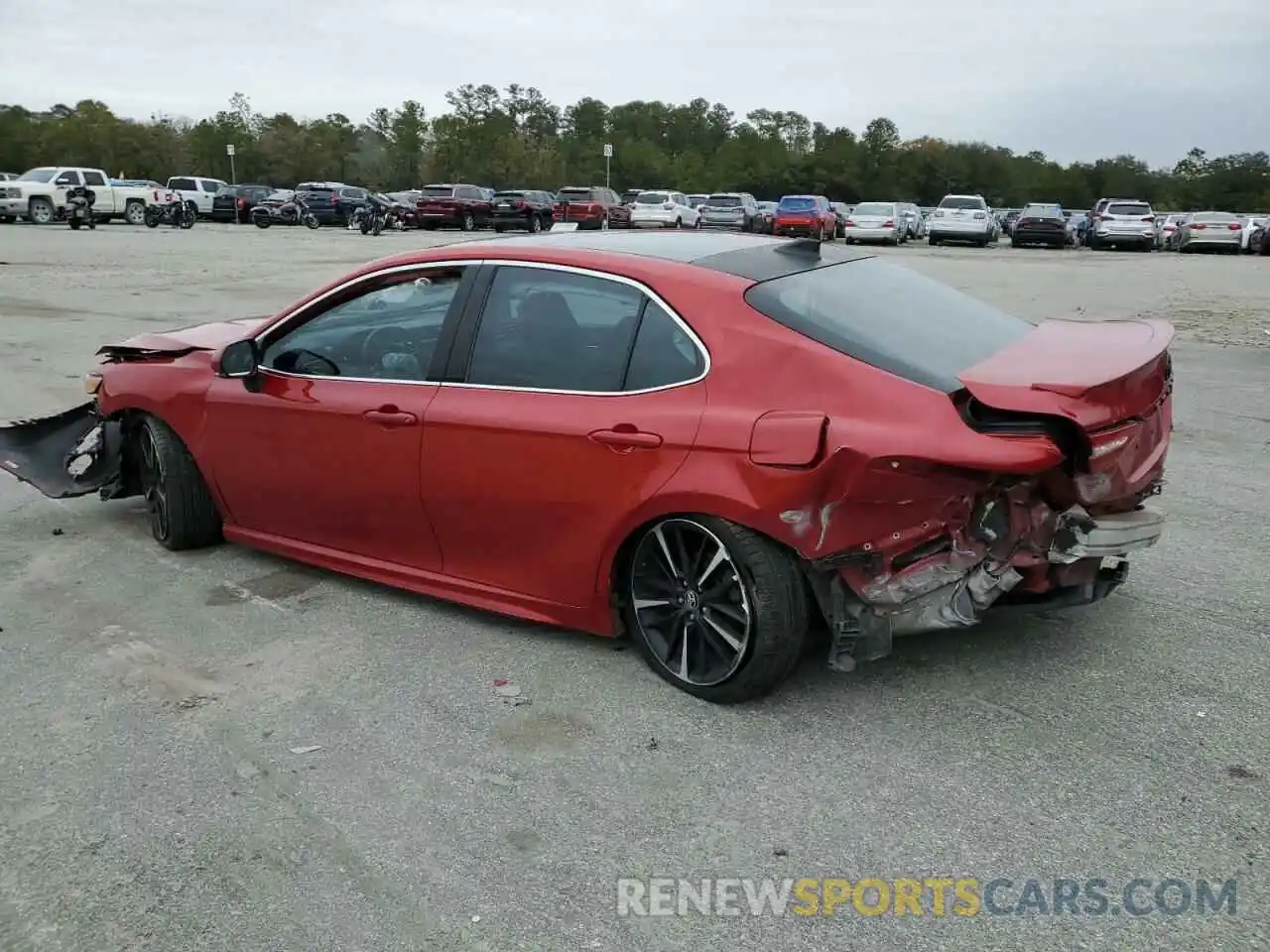 2 Photograph of a damaged car 4T1K61AK5LU338659 TOYOTA CAMRY 2020